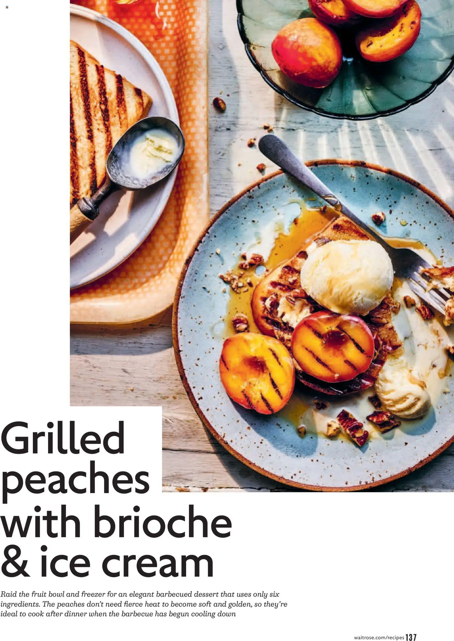 {H1} | Page: 137 | Products: Freezer, Brioche, Peaches, Bowl