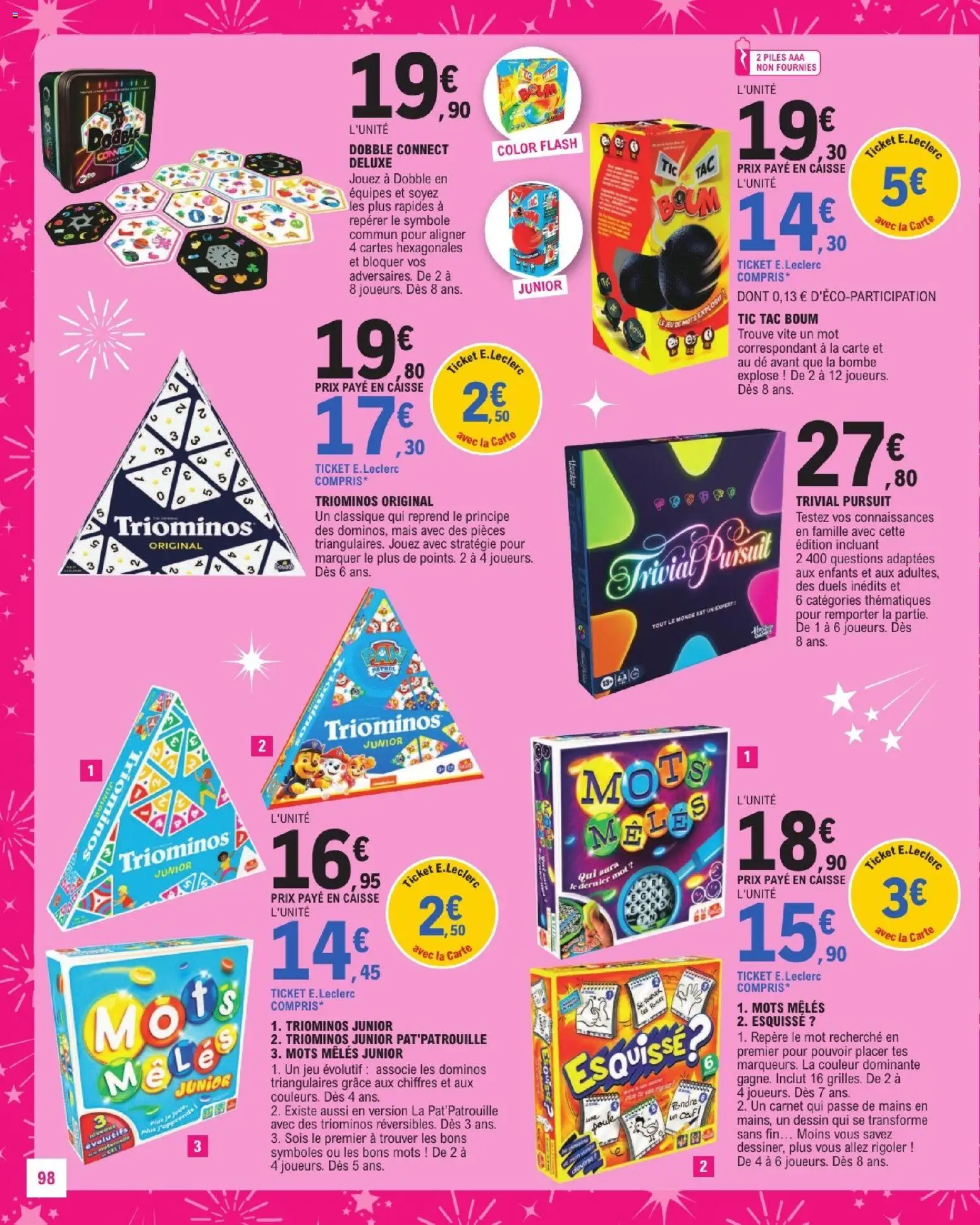 {H1} | Page: 98 | Produits: Mais, Piles