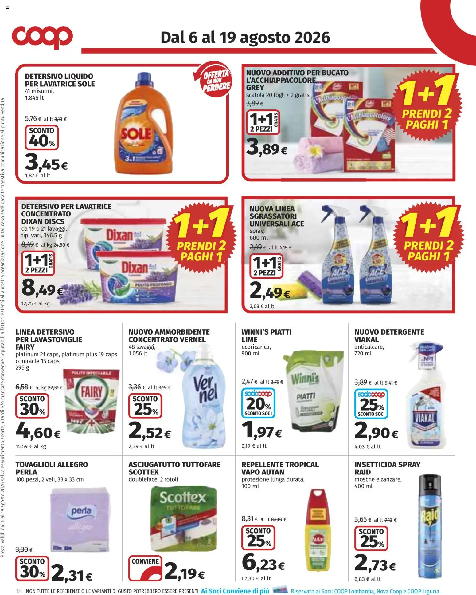 Volantino COOP del 06/08/2026 | Pagina: 18