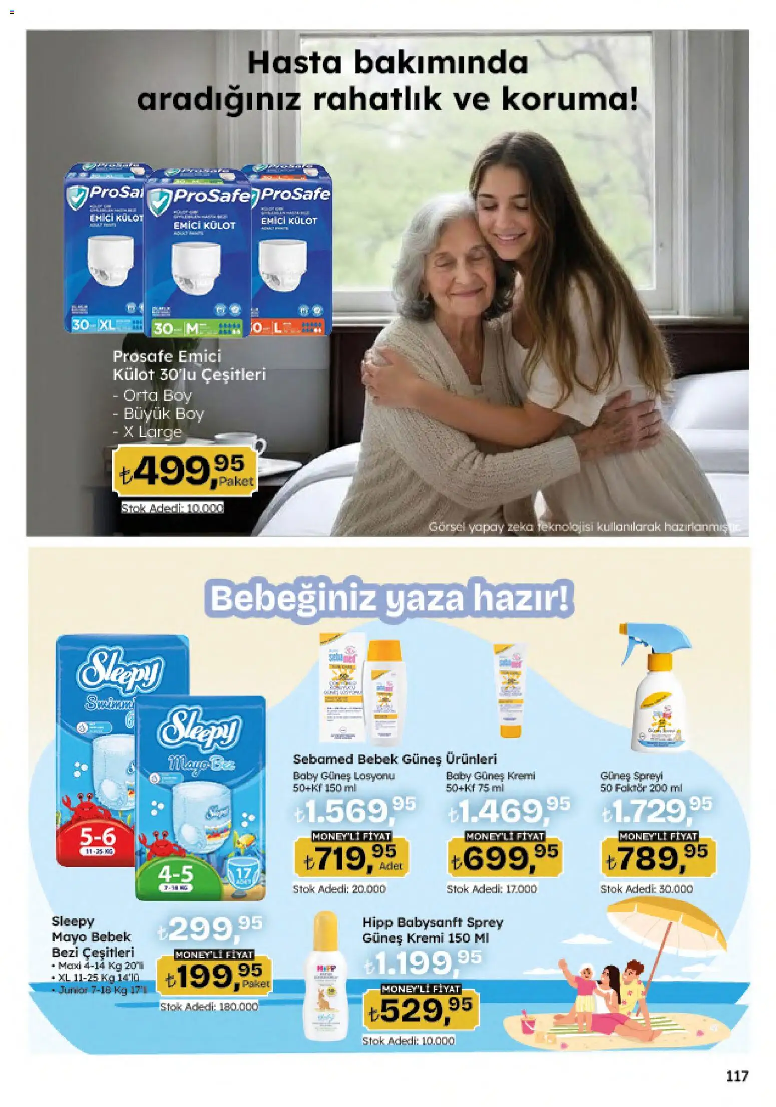 Migros Katalog - 5M Migroskop Dijital - 04.06.2026 tarihinden itibaren geçerlidir | Sayfa: 117 | Ürünler: Güneş kremi, Külot, Mayo