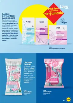 Pré-visualização Lidl Beleza Inteligente válido de 16.03.2026 | Página: 61 | Produtos: Cabo, Açai, Manteiga, Óleo