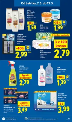 Lidl katalog akcije – veljaven od 07.05.2026 | Stran: 23 | Izdelki: Škatle, Robčki, Maslo, Prigrizki