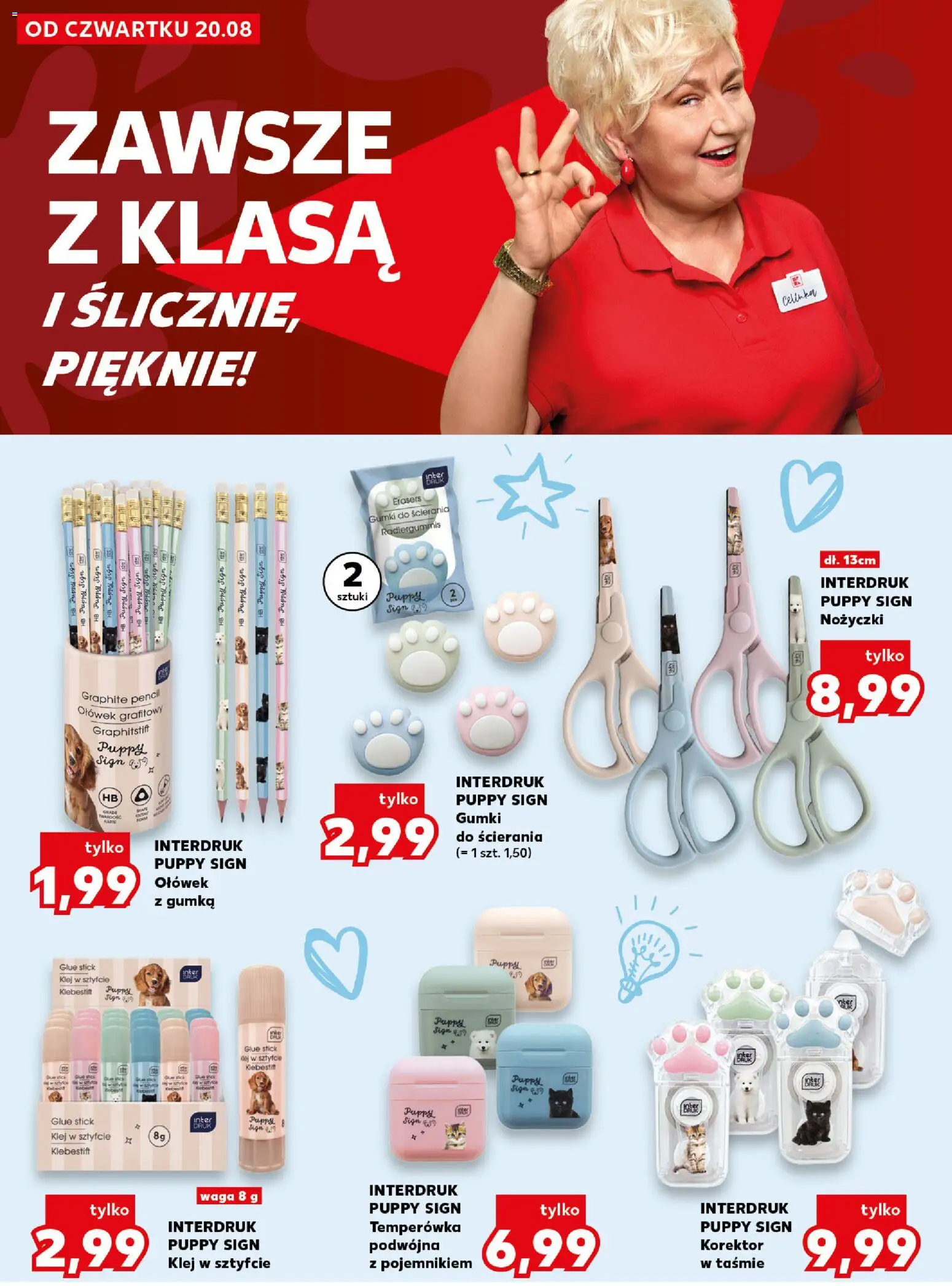 Kaufland Polsko leták - Nowy rok szkolny od 20.08.2026 | Strana: 20 | Produkty: Korektor