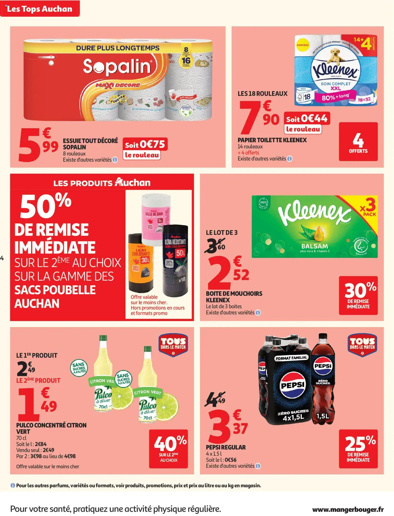{H1} | Pagina: 4 | Producten: Pepsi, La, Papier