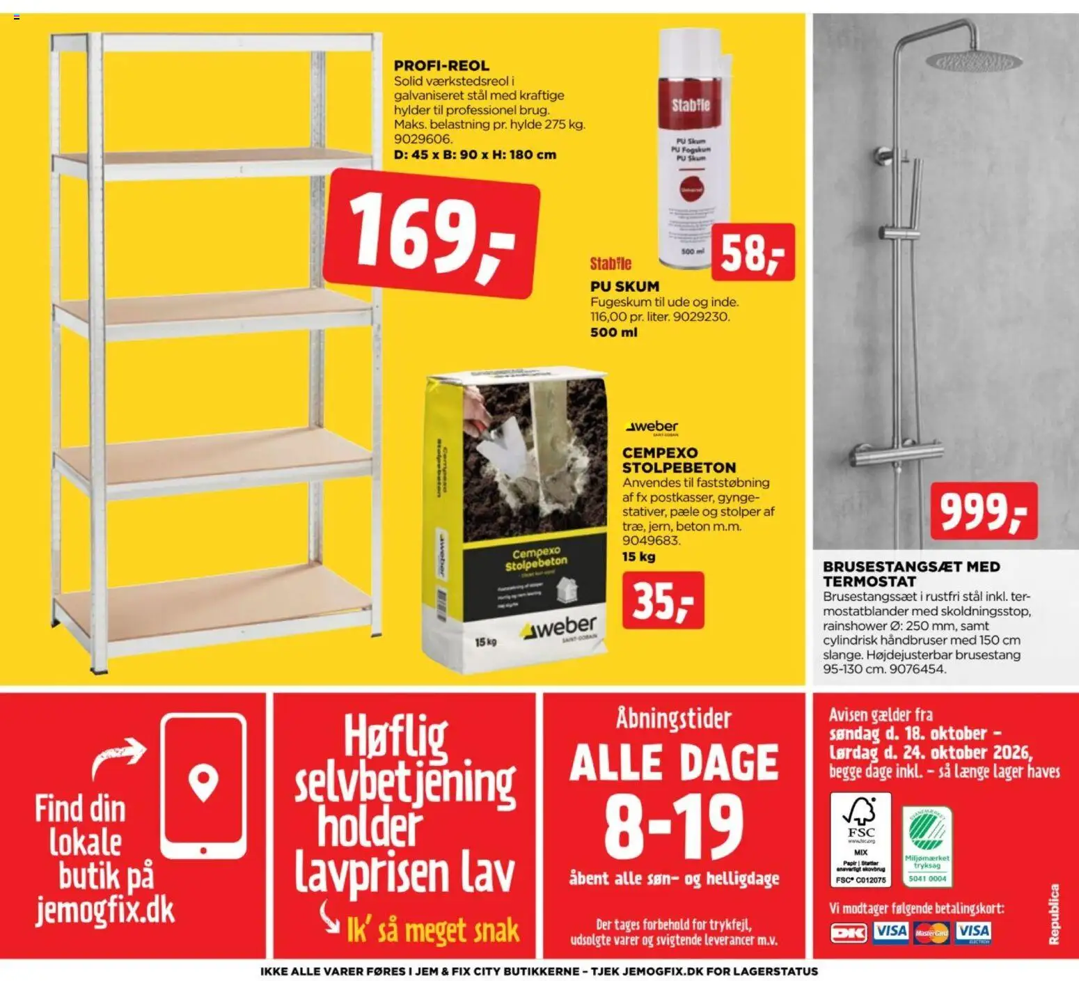 Jem & fix tilbudsavis – gyldig fra 18/10/2026 | Side: 24 | Produkter: Hylde