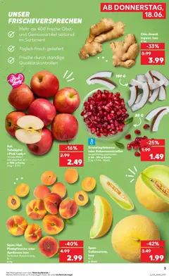 Kaufland Prospekt ab 18.06.2026 gültig | Seite: 3 | Produkte: Obst