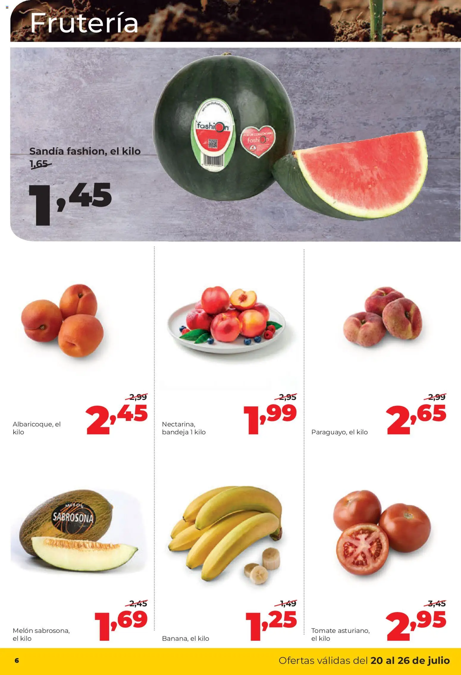 Alimerka folleto │ válido desde el 20/07/2026 | Página: 6 | Productos: Φορτιστής, Sandía, Bandeja