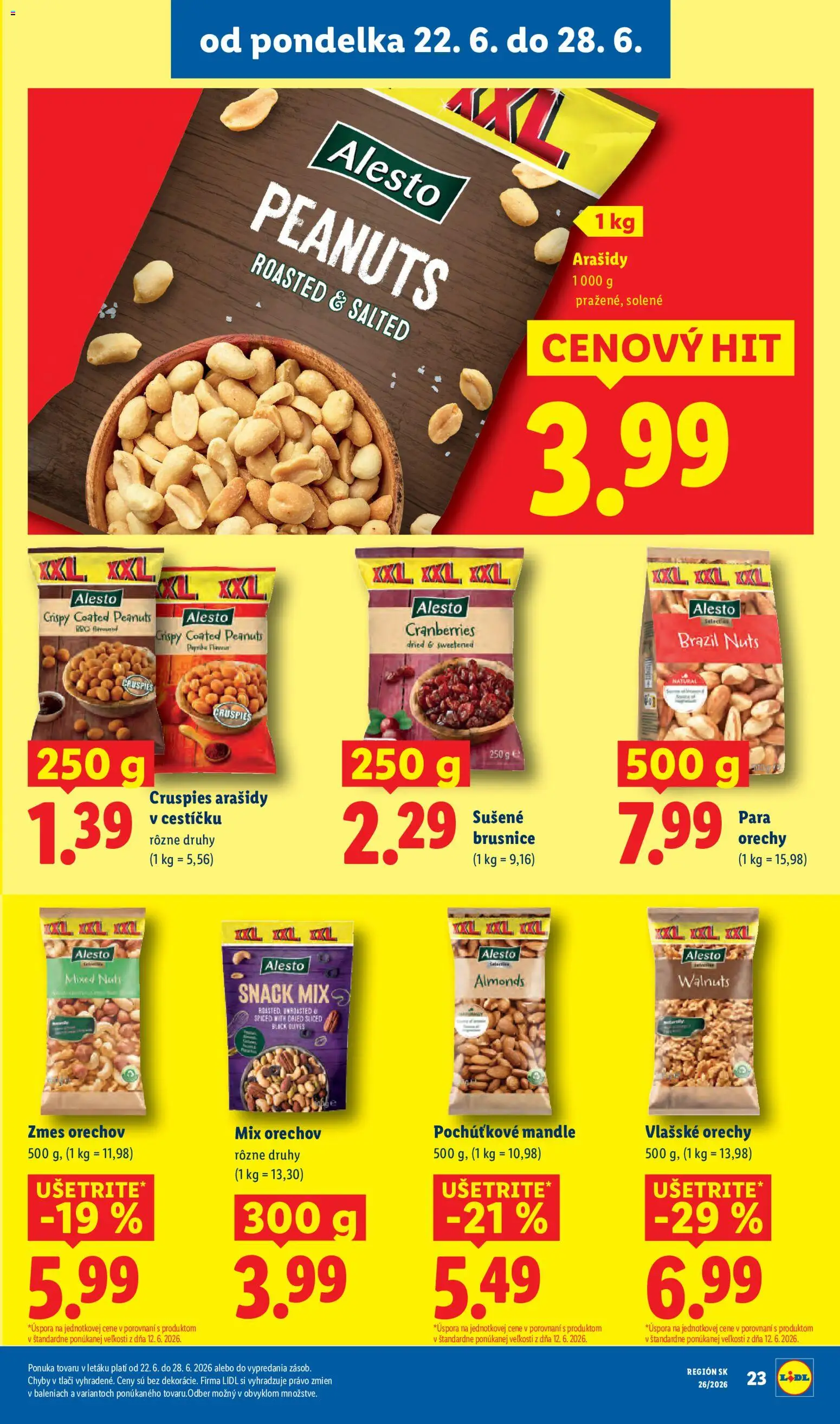 Nové Lidl akcie – leták je platný od 22.06.2026 | Strana: 34