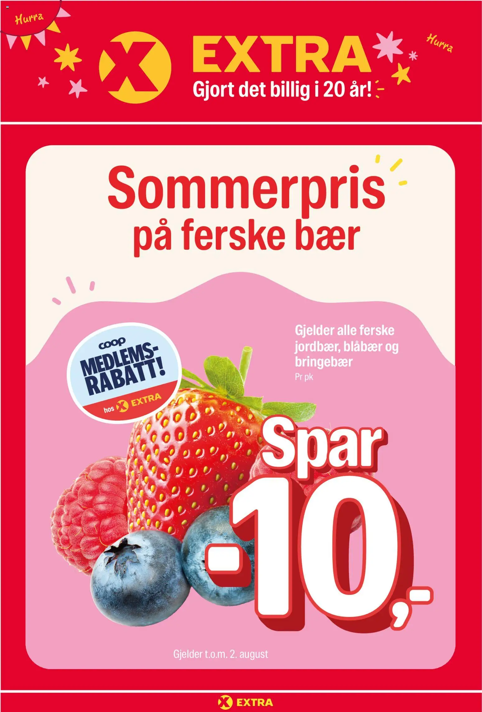 {H1} | Side: 1 | Produkter: Bringebær, Blåbær