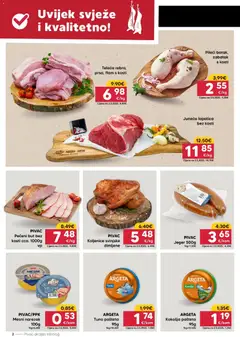 Pivac Katalog - Pregled kataloga iz trgovine Pivac, vrijedi od 08.06.2026 | Stranica: 2 | Proizvodi: Narezak, Pašteta, Lopatica, Tuna