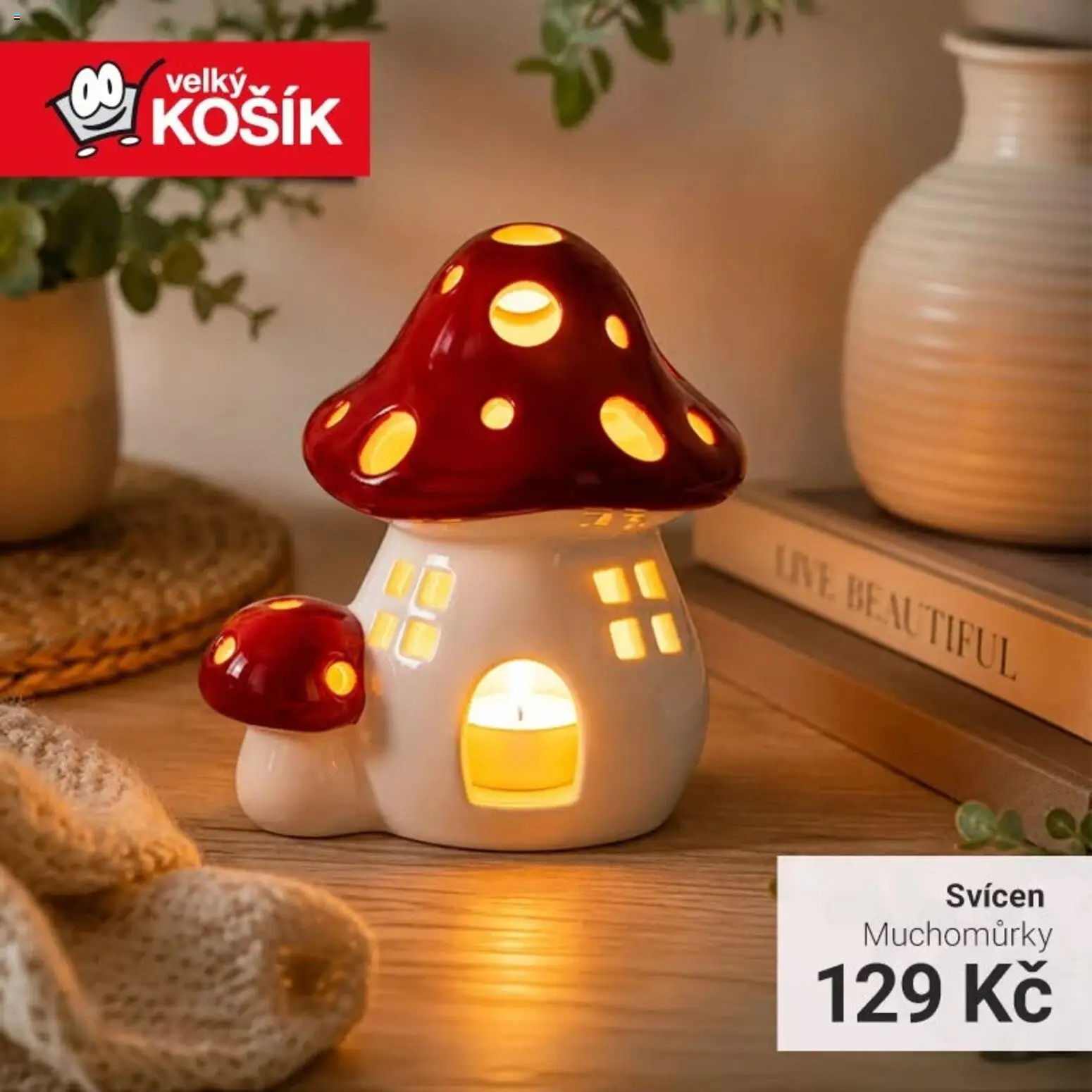 Velký Košík leták od 02.09.2026 | Strana: 3 | Produkty: Košík, Svícen