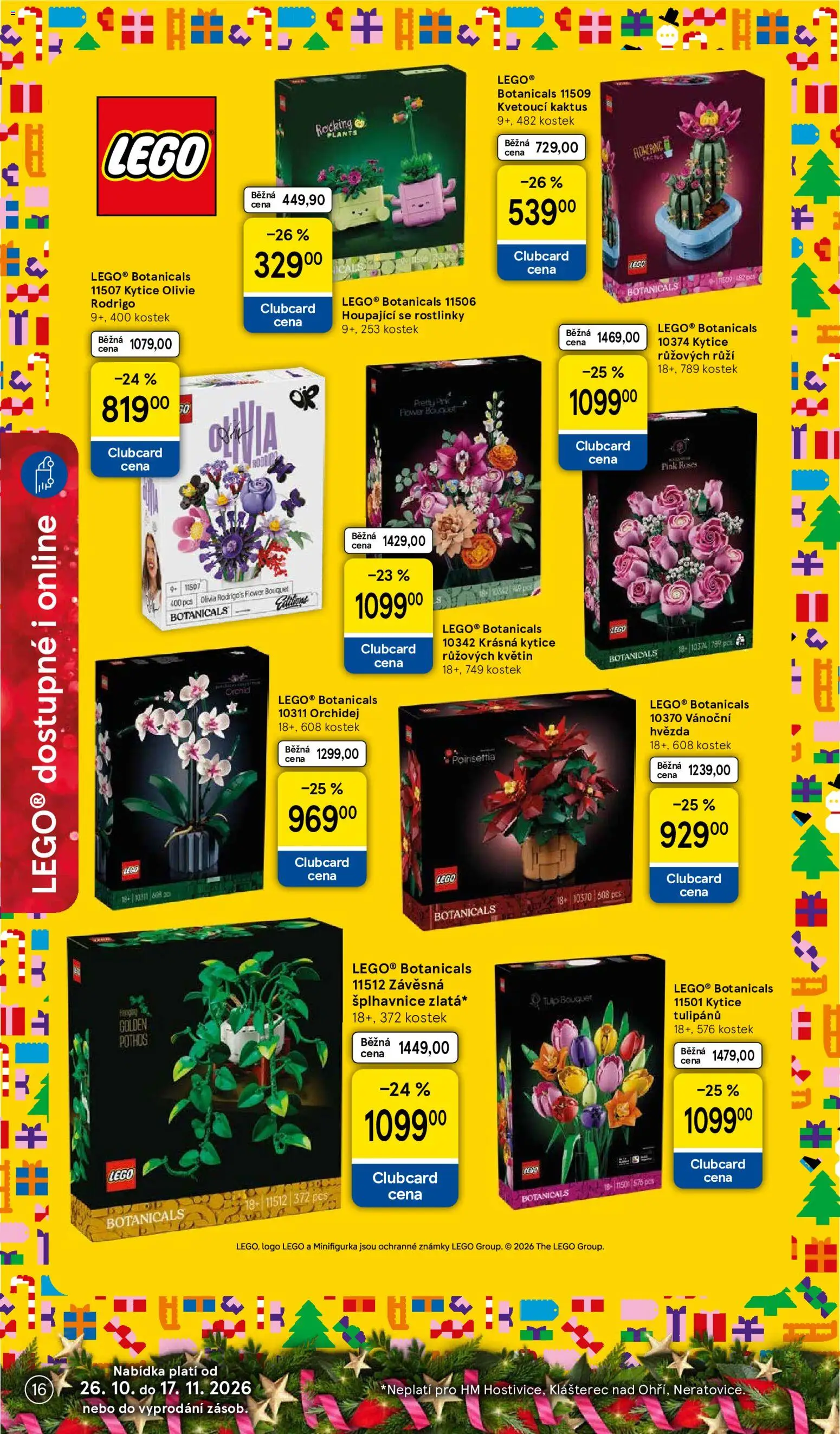 Tesco leták - Vánoční katalog hraček od 26.10.2026 | Strana: 16