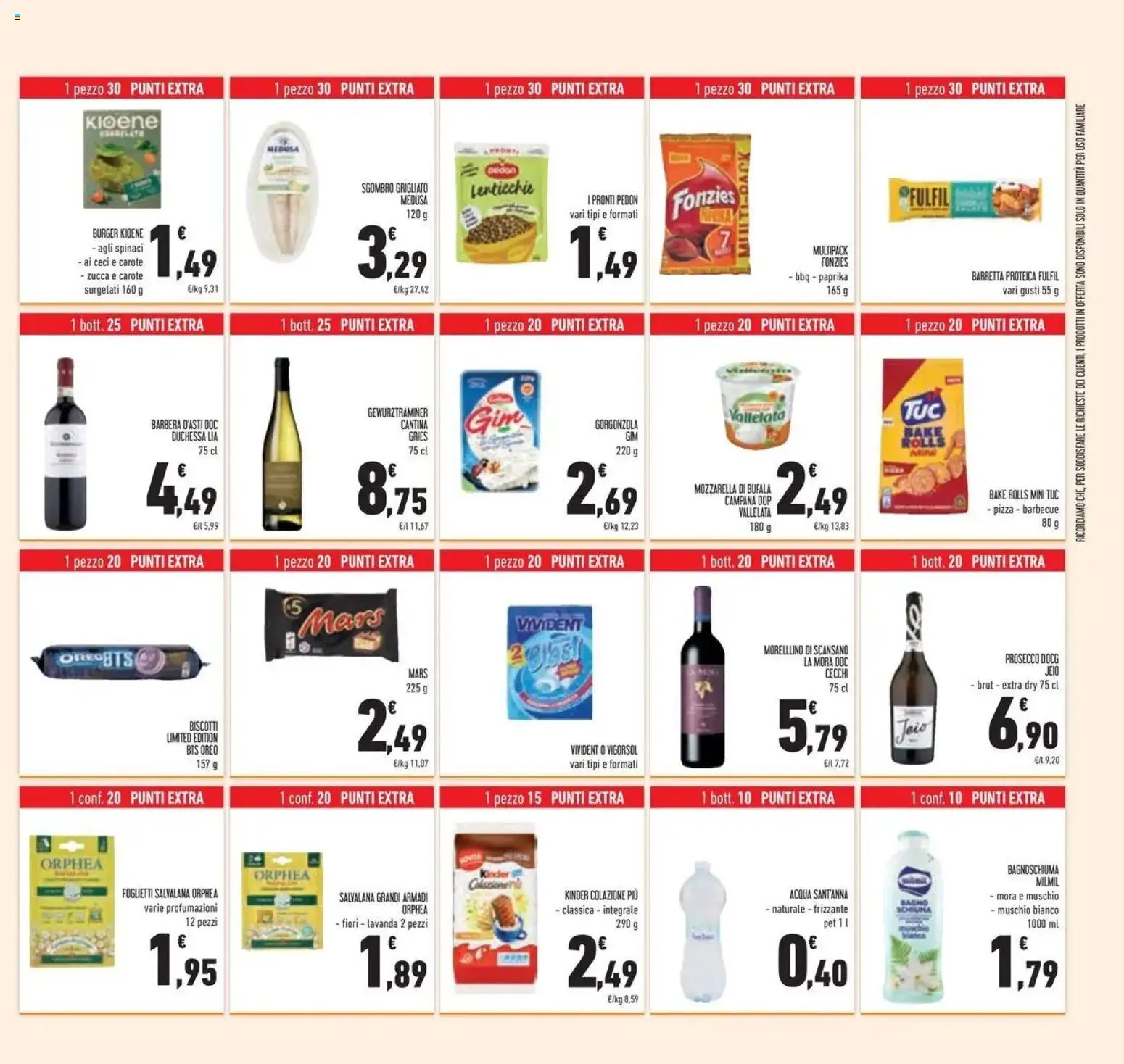 Volantino Conad dal 23/09/2026 > Anteprima | Pagina: 49 | Prodotti: Biscotti, Spinaci, Barretta, Lavanda
