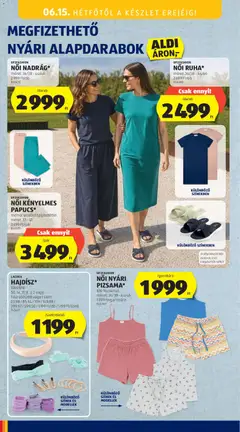 NŐI RUHA*, Női ruha - amely érvényes a következő dátumtól: 11.06.2026 | Oldal: 48 | Termékek: Papucs, Női nadrág, Ruha, Dekoráció