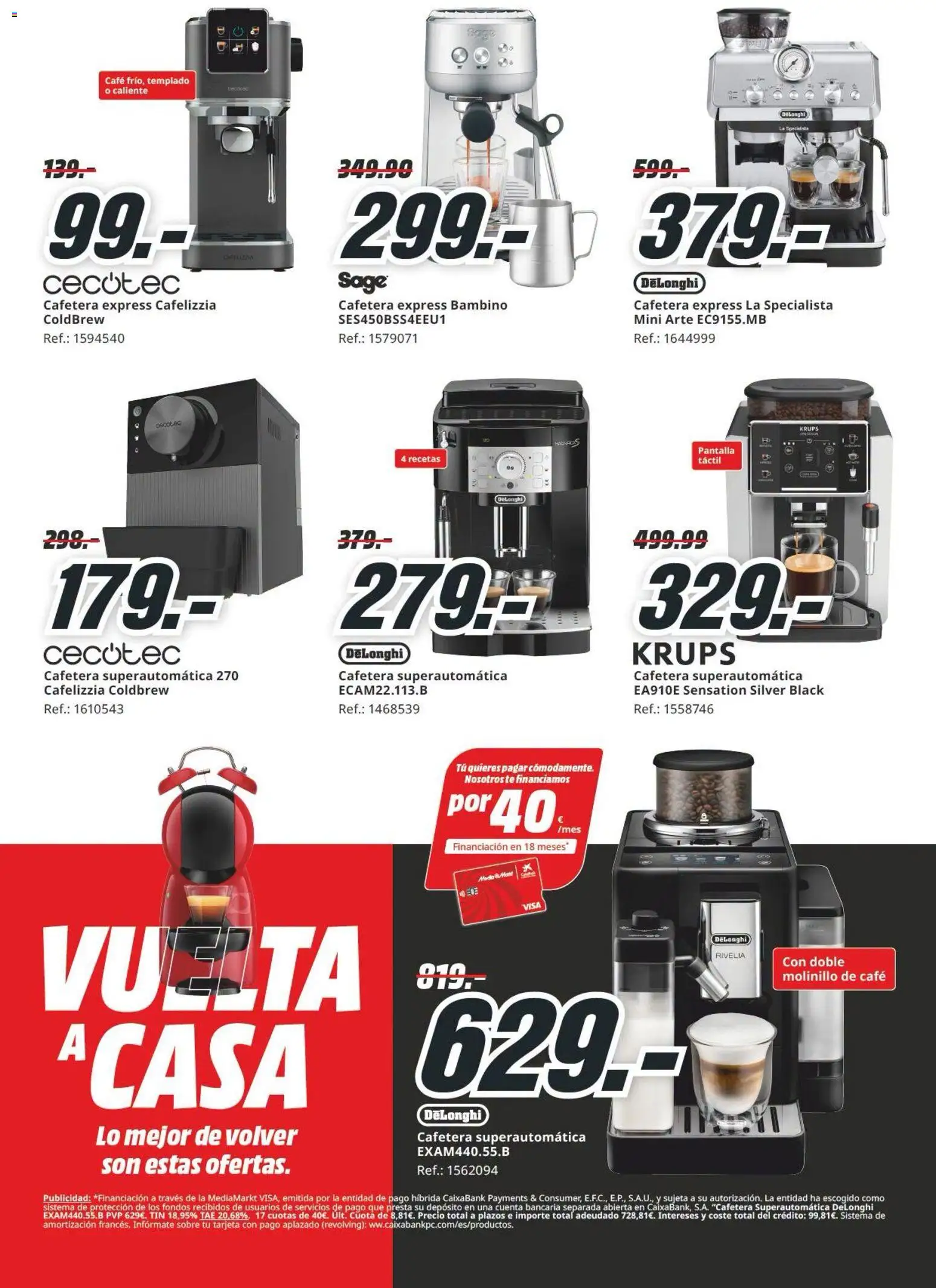 Media Markt folleto │ válido desde el 17/09/2026 | Página: 26 | Productos: Café, Té, Cafetera