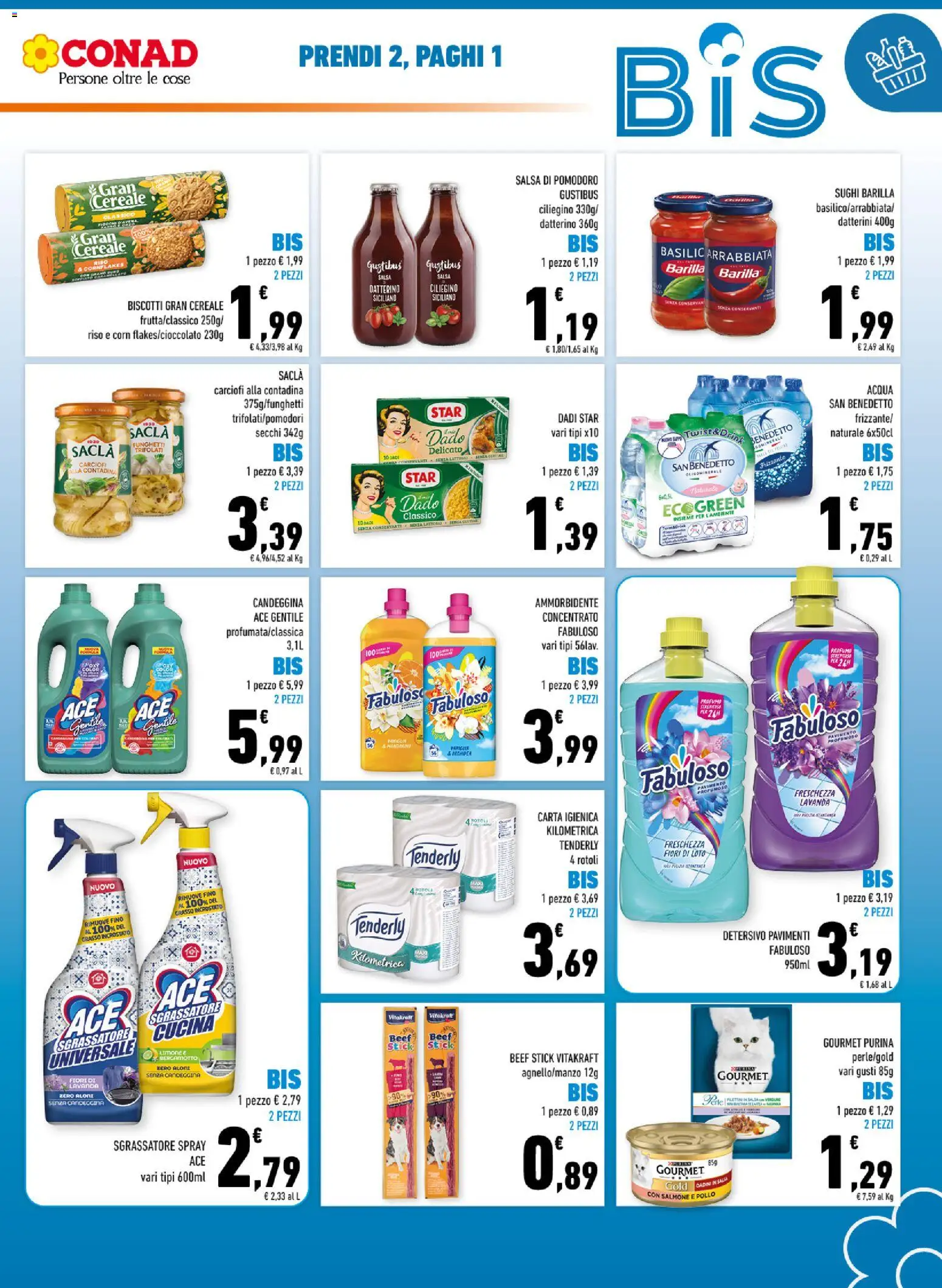 Volantino Conad del 03.06.2026 | Pagina: 3 | Prodotti: Pollo, Riso, Candeggina, Limone