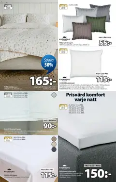 JYSK erbjudanden - Förhandsvisning av reklamblad från butik JYSK aktuell från 07/09/2026 | Sida: 18 | Produkter: Kudde, Nackkudde