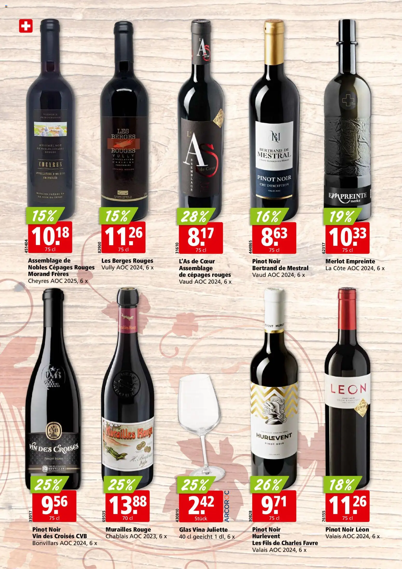 Aligro aktionen Wein Matran – gültig ab 21.09.2026 | Seite: 2 | Produkte: Merlot, Rouge, Glas