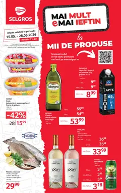Ofertele Selgros valabile de la 15.05.2026