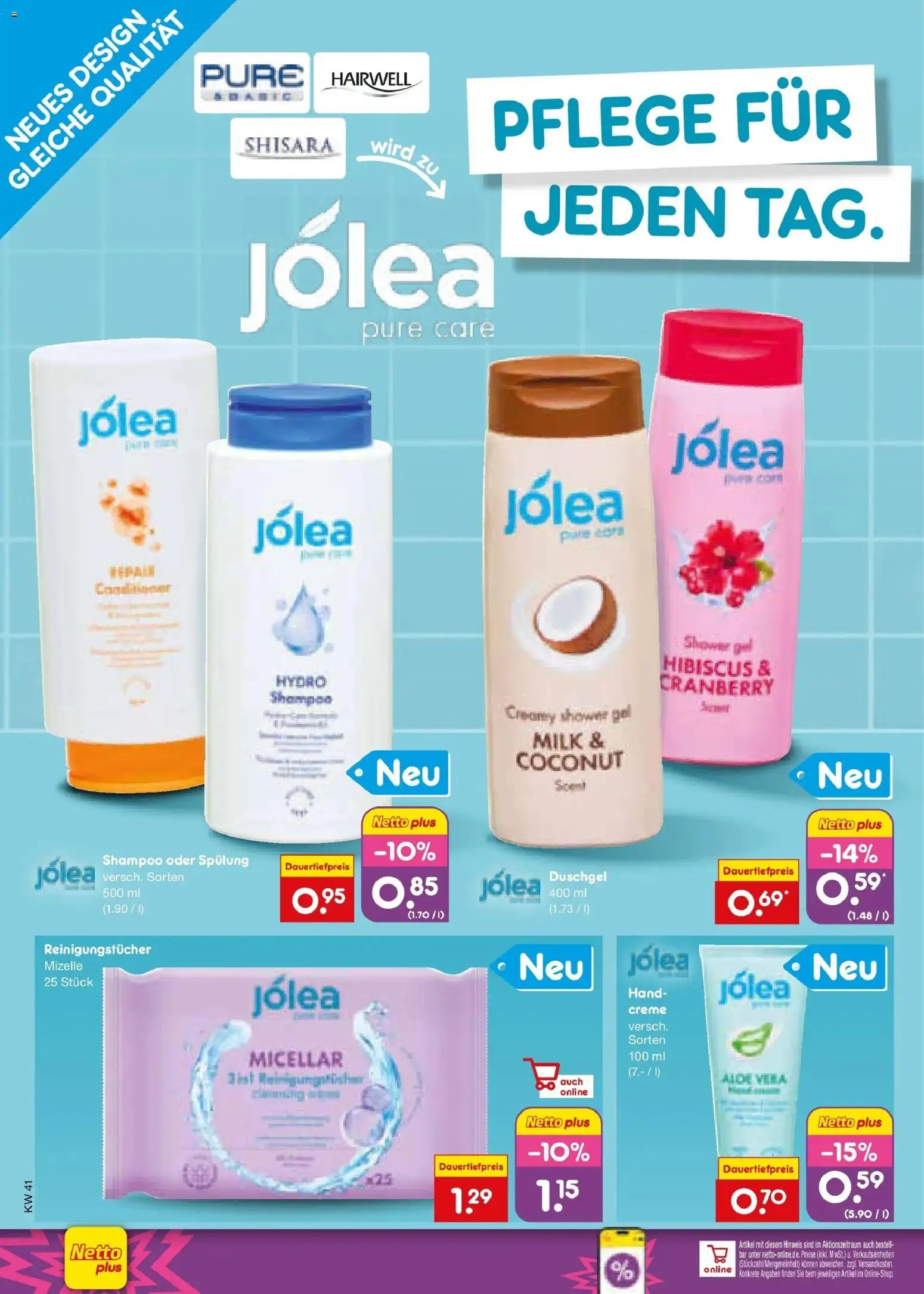Netto Marken-Discount Prospekt Amberg (ab 05.10.2026) » Angebote | Seite: 36 | Produkte: Pute, Creme, Duschgel, Shower Gel