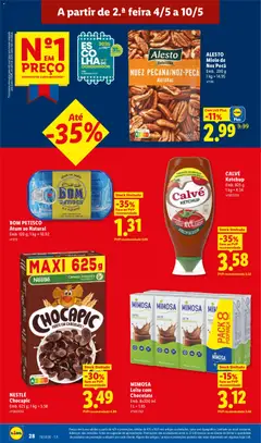 Pré-visualização NESTLÉ Chocapic, Chocapic Emb. 625 g válido de 04.05.2026 | Página: 28