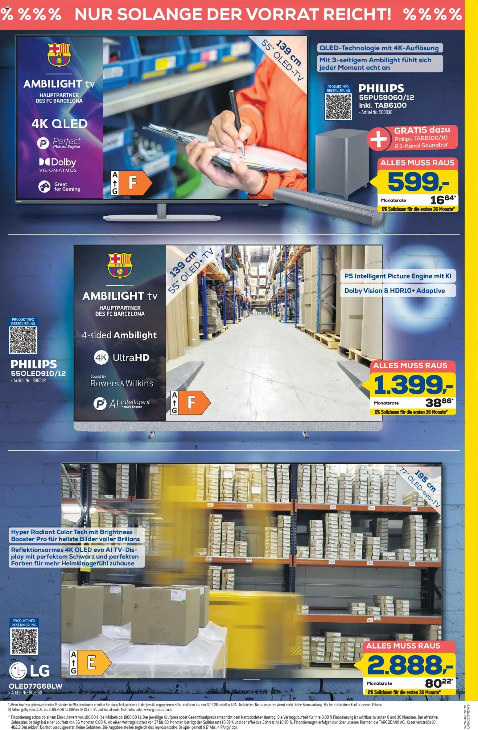 Euronics Prospekt Berlet – gültig ab 03.09.2026 | Seite: 3 | Produkte: LG, Bilder, Soundbar, TV