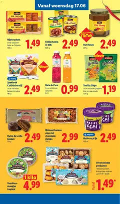 Walnoot banaan cake met chocolade-stukjes, 305 g - Voorbeeld van een folder van Lidl, geldig van 15.06.2026 | Pagina: 22