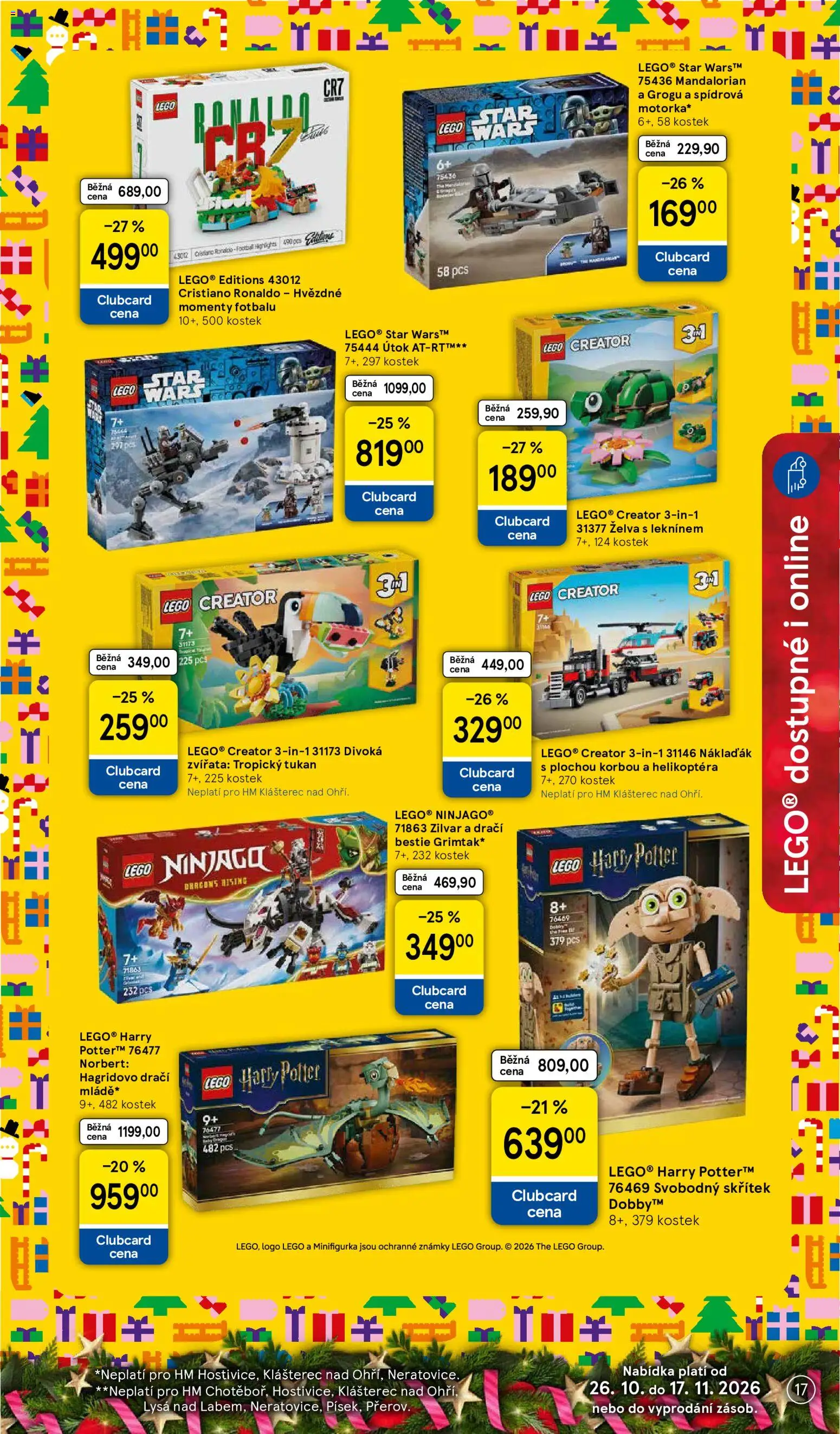 Tesco leták - Vánoční katalog hraček od 26.10.2026 | Strana: 17