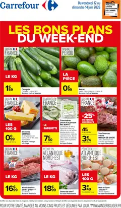 Carrefour - Prévisualisation de Carrefour les bons plans du week-end valide à partir de 12.06.2026