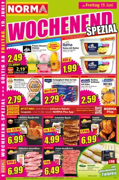 Norma Flugblatt ab 15.06.2026 gültig | Seite: 16 | Produkte: Zitrone, Pfirsich, Butter, Käse