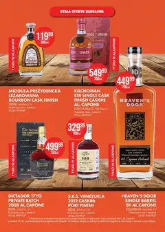 Pogląd oferty "Al.Capone gazetka" - ważna od 06.07.2026 | Strona: 4 | Produkty: Bourbon, Rum, Finish
