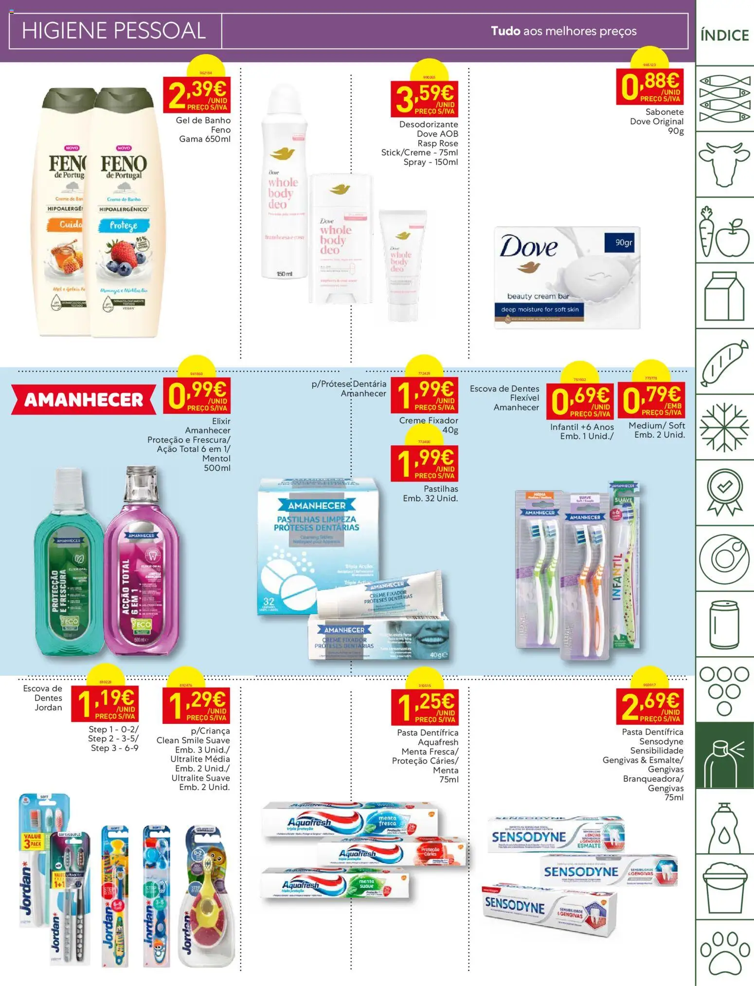 Recheio Folheto Madeira │ válido de 26.05.2026 | Página: 33 | Produtos: Gel de banho, Desodorizante, Fixador, Creme