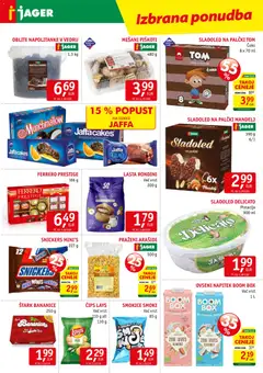 Jager katalog akcije – veljaven od 14.10.2026 | Stran: 11 | Izdelki: Napolitanke, Cips, Piskoti, Sladoled
