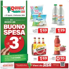 Anteprima del volantino SISA volantino Quick valido a partire dal 27/08/2026