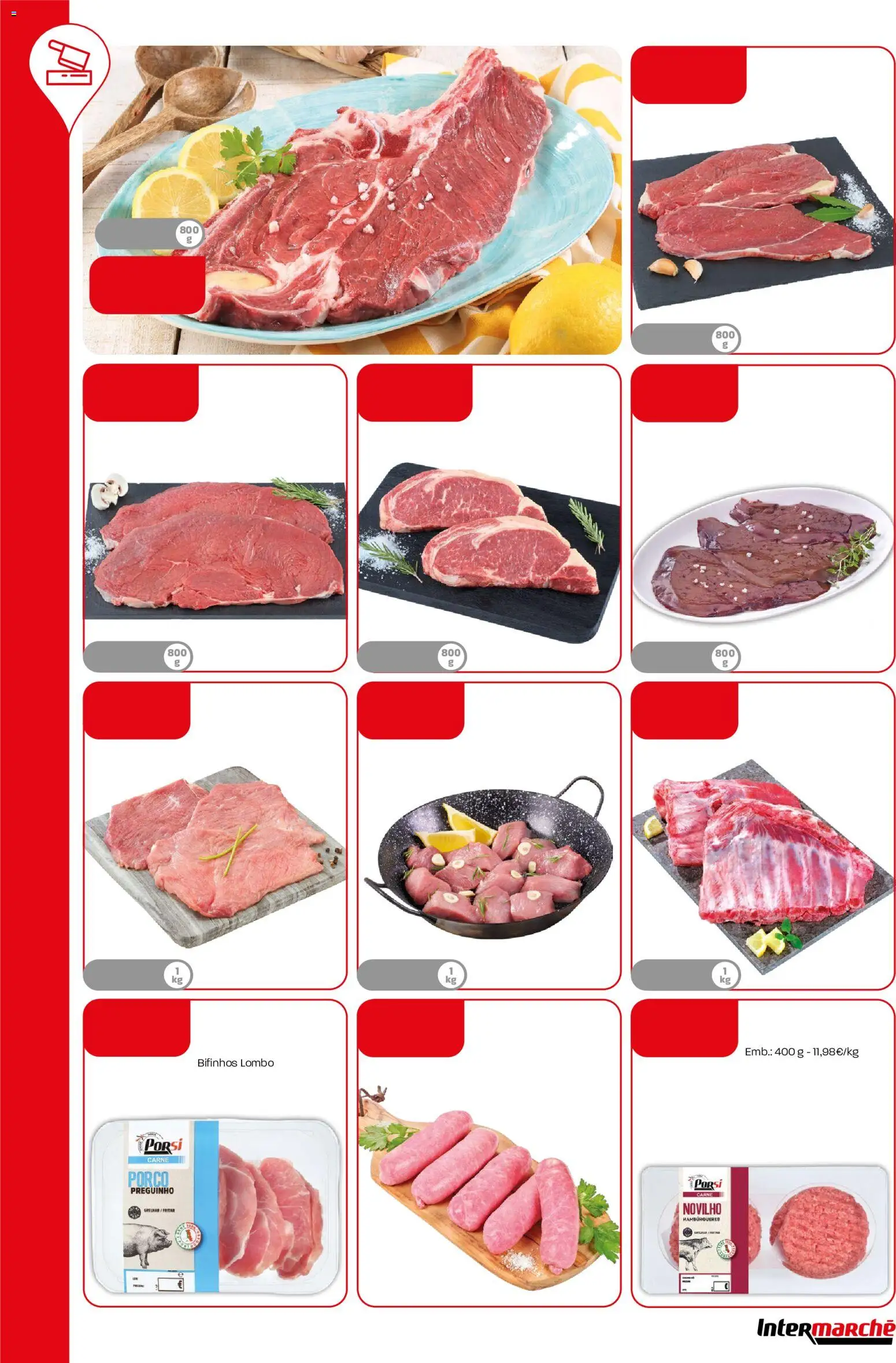 Intermarché folheto │ válido de 28.05.2026 | Página: 4 | Produtos: Lombo, Carne