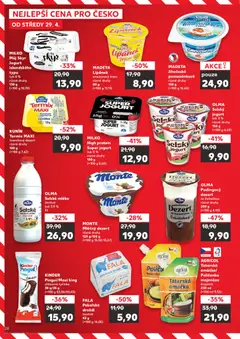 Náhled letáku OLMA Selské mléko, čerstvé, tuk 3,9%, 1 l od 29.04.2026 | Strana: 28