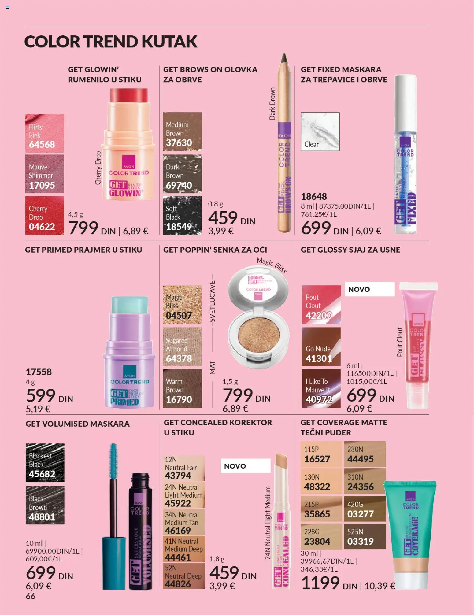AVON katalog - najnovije akcije od 01.04.2026