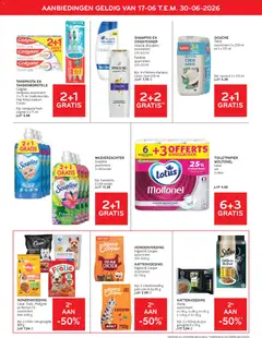 Alvo folder - Voorbeeld van een folder van Alvo, geldig van 17.06.2026 | Pagina: 9 | Producten: Libacomb, Toiletpapier, Kip, Shampoo