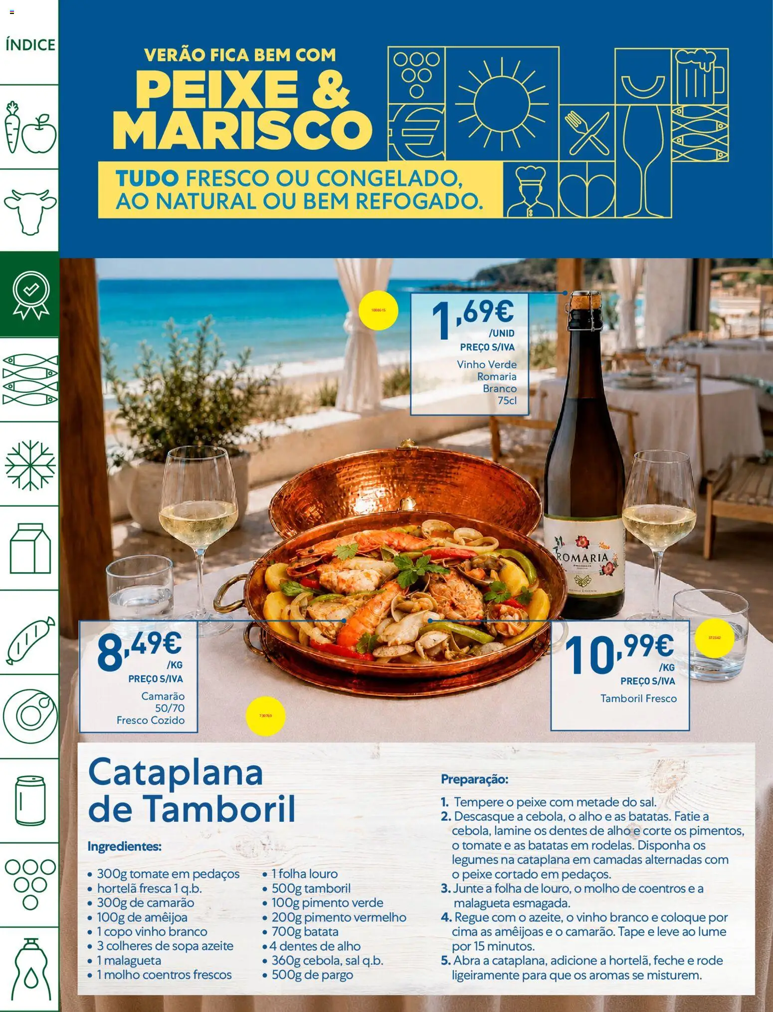 Recheio Horeca │ válido de 18/08/2026 | Página: 6 | Produtos: Ingredientes, Camarão, Sal, Vinho