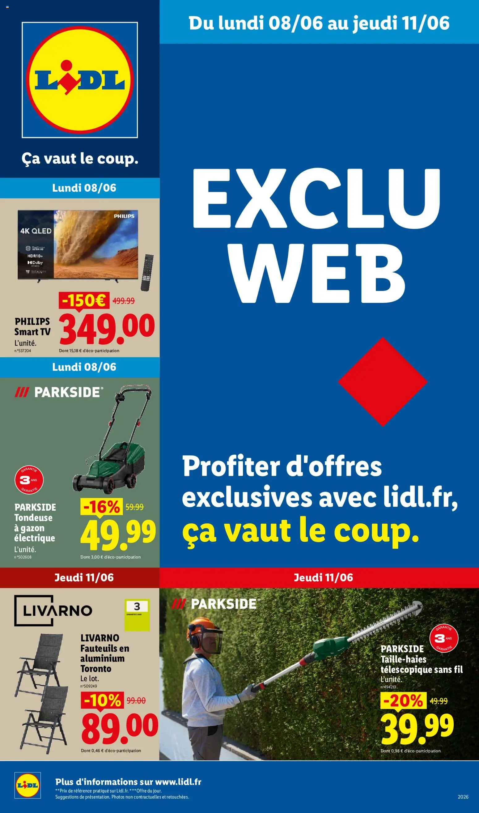 {H1} | Page: 1 | Produits: Tondeuse à gazon, Tondeuse, Gazon, Smart TV