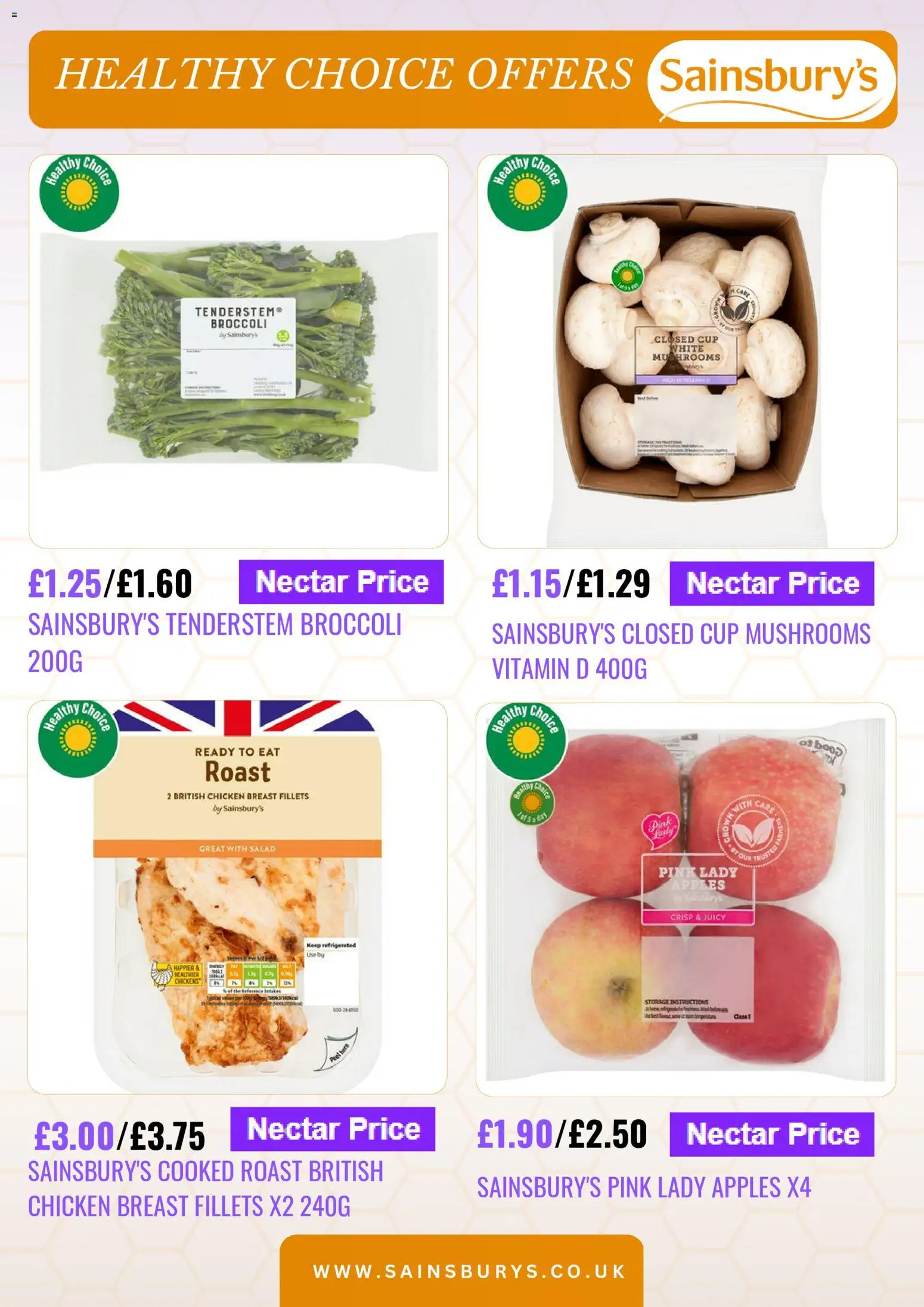 {H1} | Page: 3 | Products: Broccoli, Chicken breast, Mushrooms, Chicken breast fillets