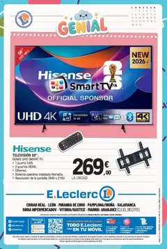 Vista previa E.Leclerc Miranda de Ebro válido desde el 10/08/2026 | Página: 64 | Productos: Móvil, Televisión
