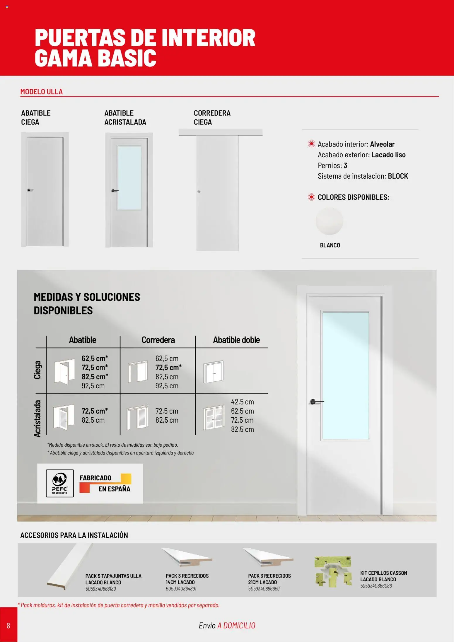 Brico Depôt Puertas y Ventanas │ válido desde el 07/10/2026 | Página: 8 | Productos: Puertas