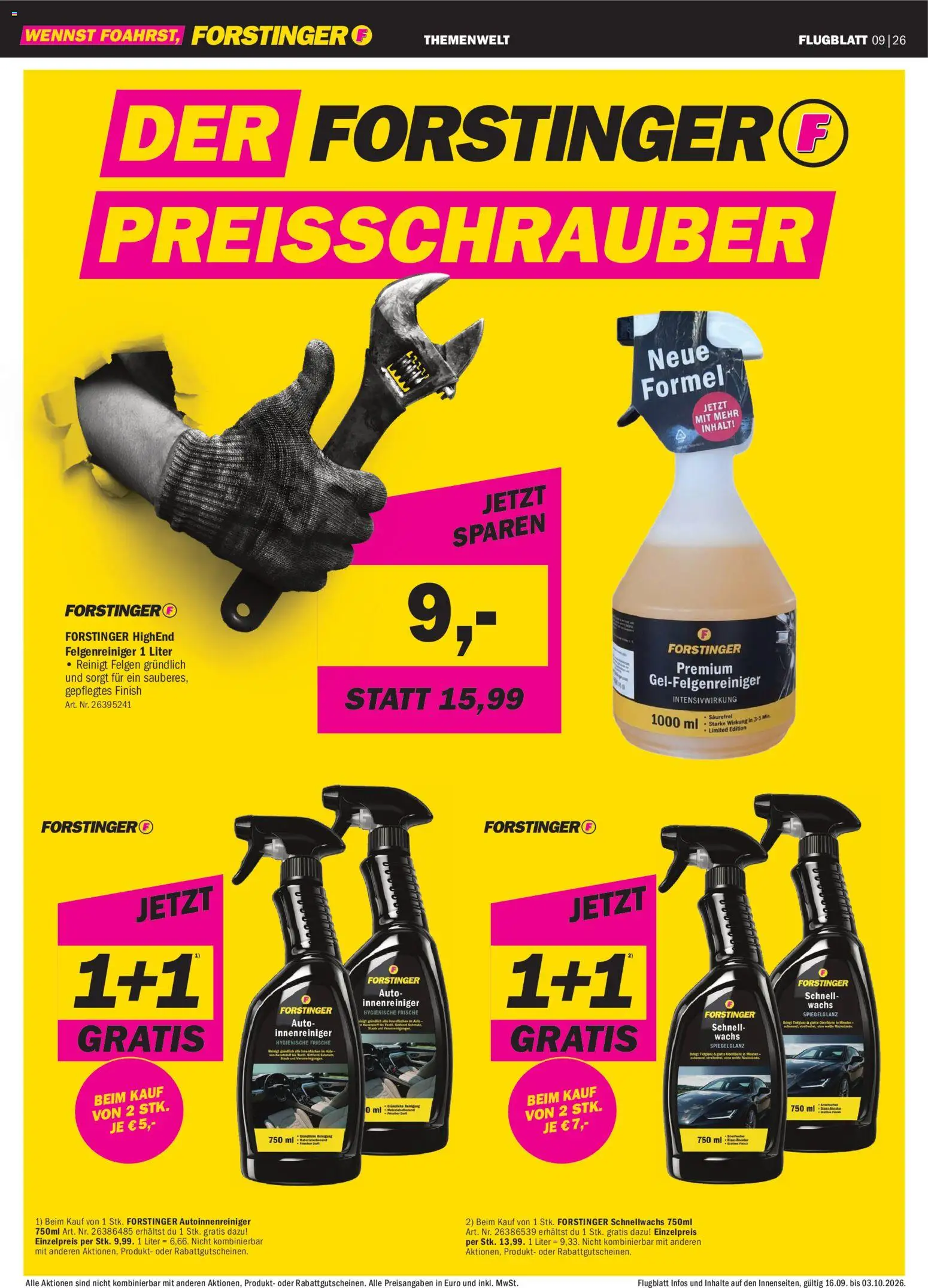 Forstinger Flugblatt gültig ab 16.09.2026 | Seite: 12