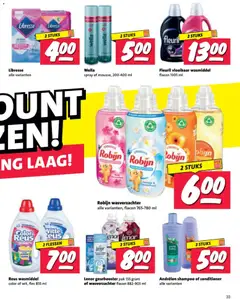 Nettorama folder - Voorbeeld van een folder van Nettorama, geldig van 07-09-2026 | Pagina: 33 | Producten: Wasmiddel, Fles, Shampoo, Conditioner