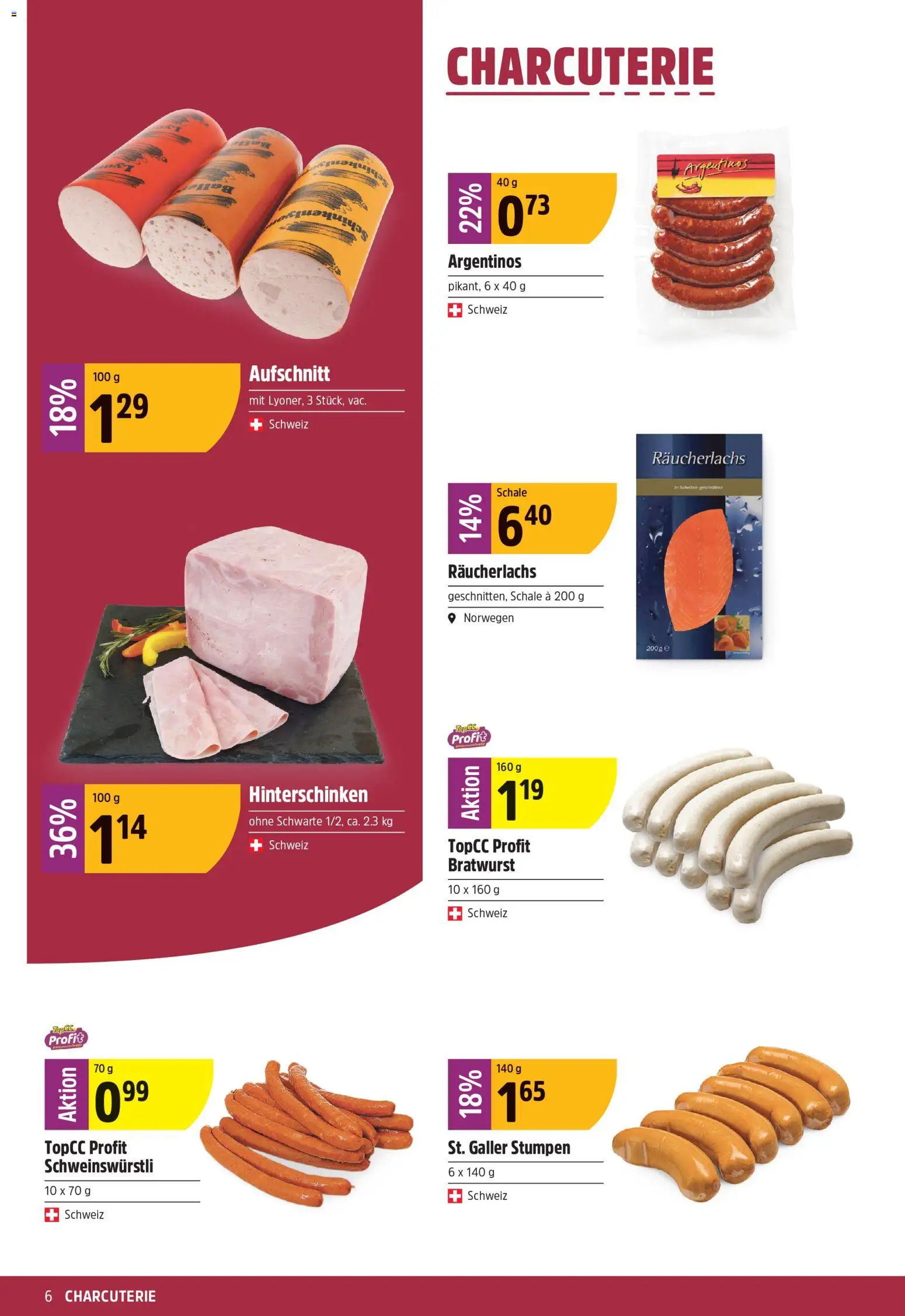 TopCC aktionen – gültig ab 03.08.2026 | Seite: 6 | Produkte: Räucherlachs