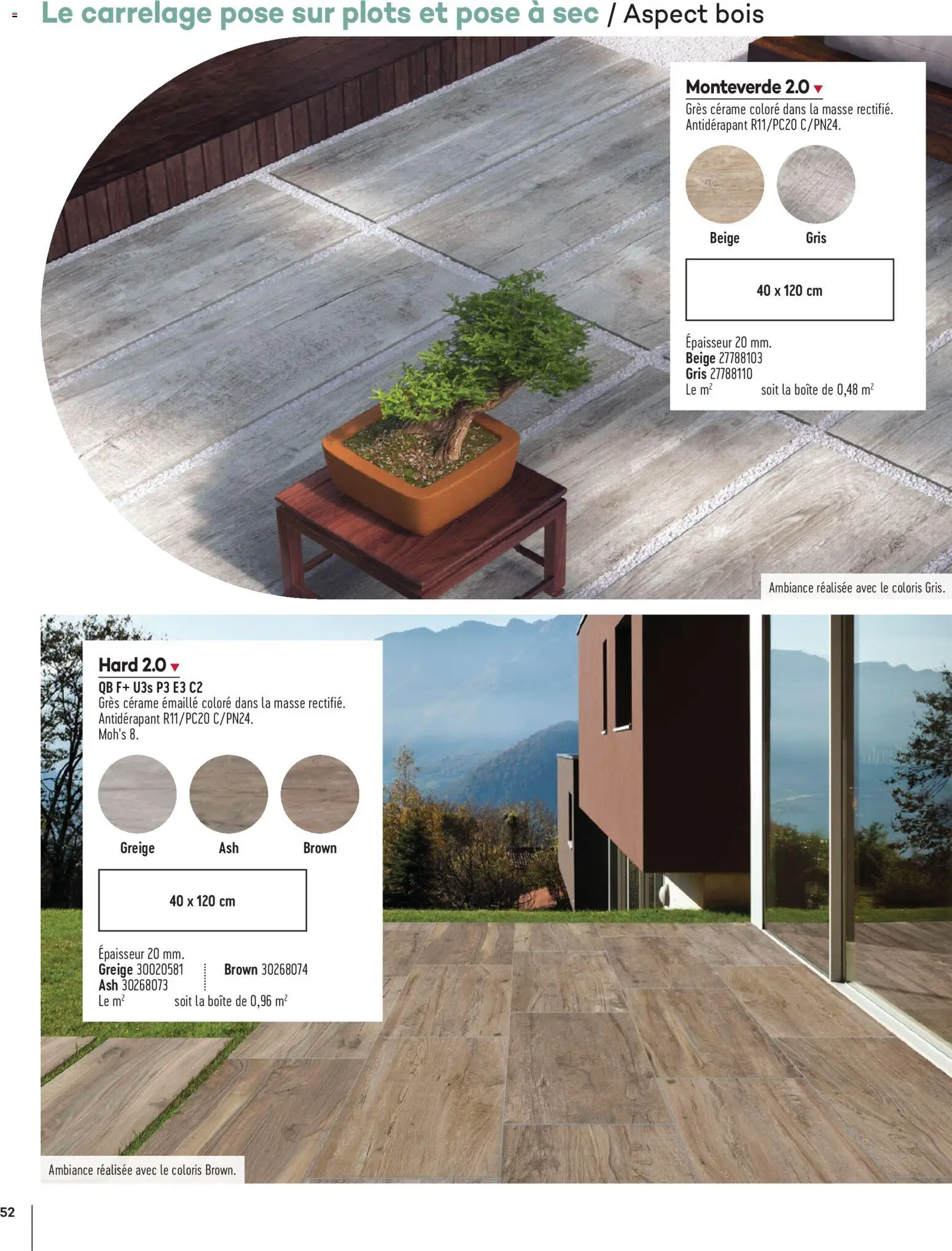 {H1} | Page: 52 | Produits: Plots