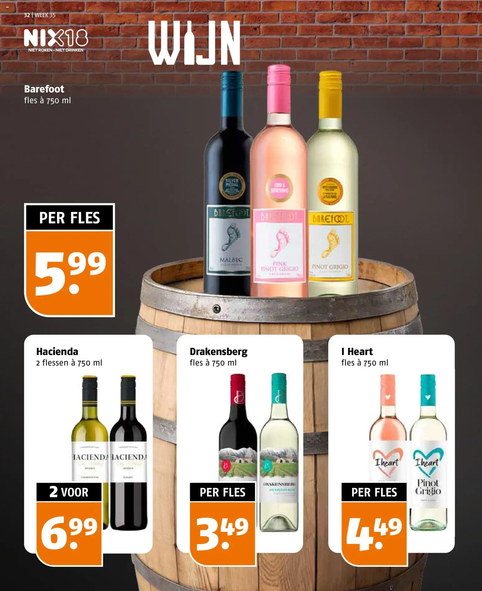 {H1} | Pagina: 32 | Producten: Wijn, Fles