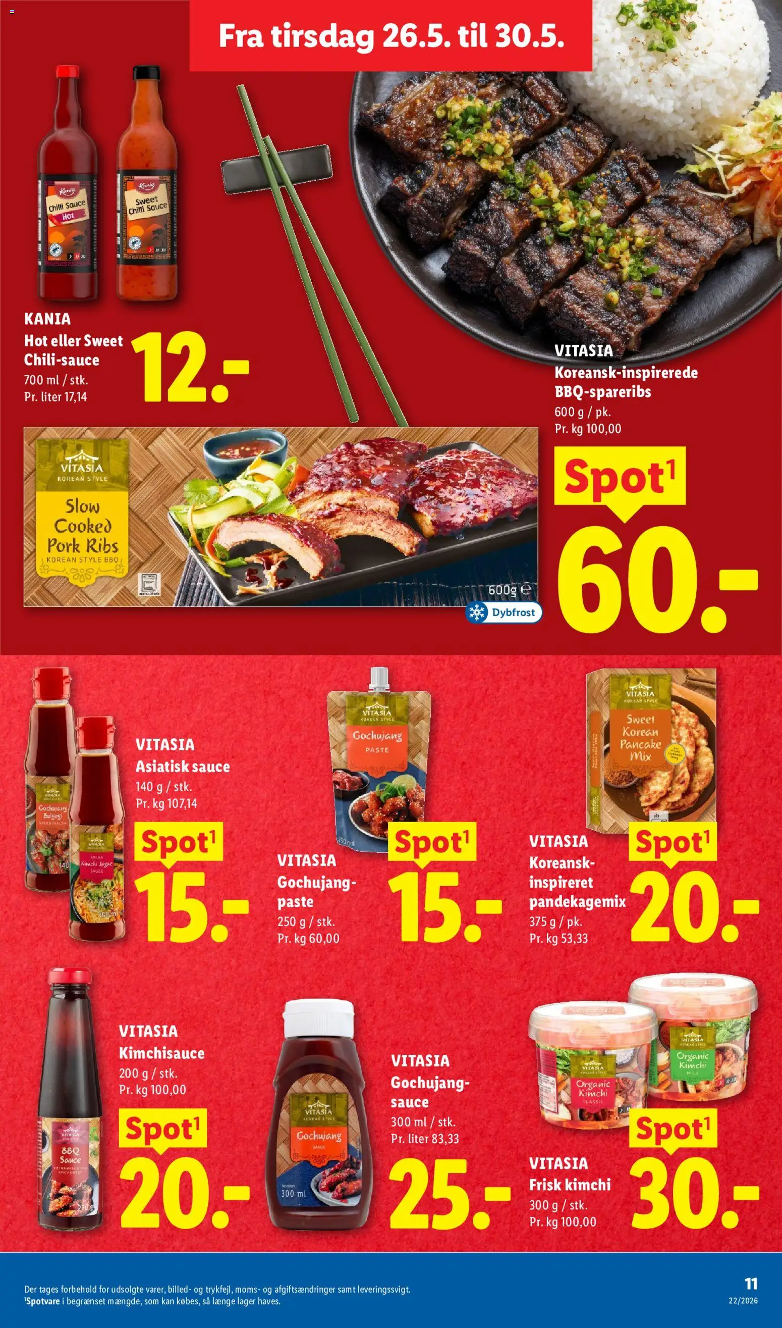 Lidl tilbudsavis – gyldig fra 26.05.2026 | Side: 16 | Produkter: Ribs, Chilli, Søm