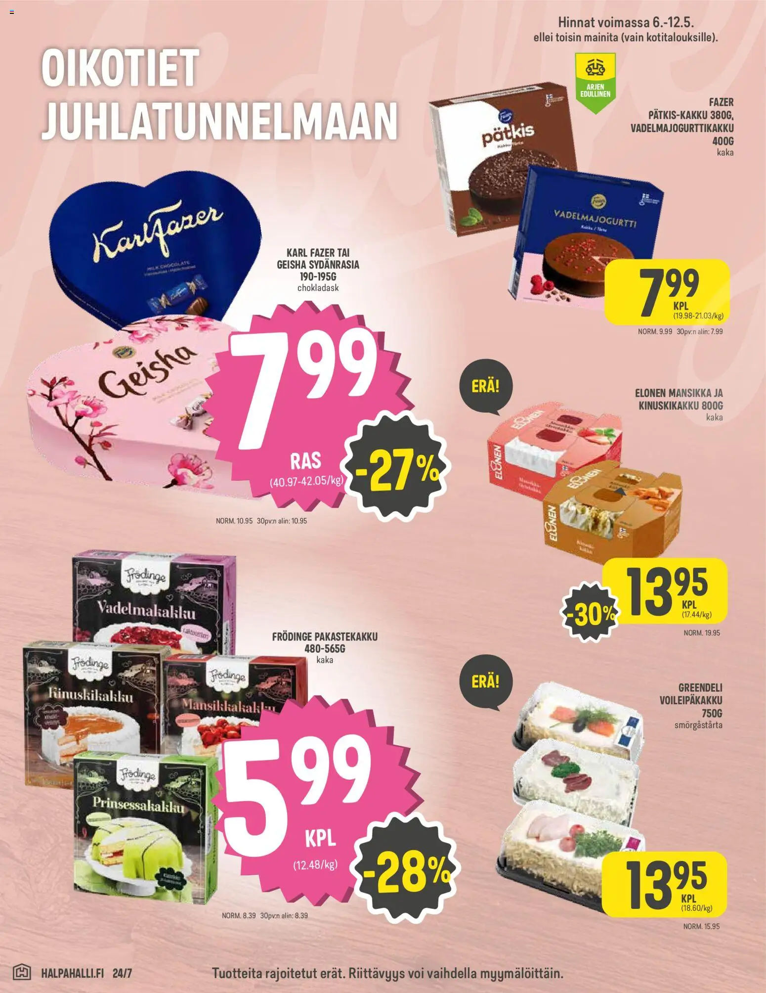 Halpa Halli tarjoukset – voimassa 06.05.2026 alkaen | Sivu: 2 | Tuotteet: Voi